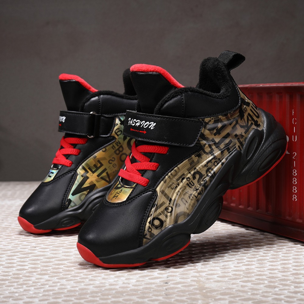 Children's Sports Shoes Waterproof and Warm Boy Shoes